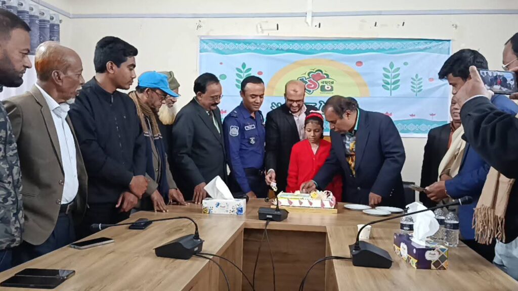 নোয়াখালীতে বৈশাখী টেলিভিশনের প্রতিষ্ঠাবার্ষিকী উদযাপন।